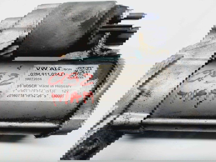   Electromotor 13 dinti Skoda Fabia 3 Combi (NJ5) [Fabr 2014-2022] 02M911024Q  1.2 Benz CJZD81KW / 110CP  1.2 Benz CJZD81KW / 110CP