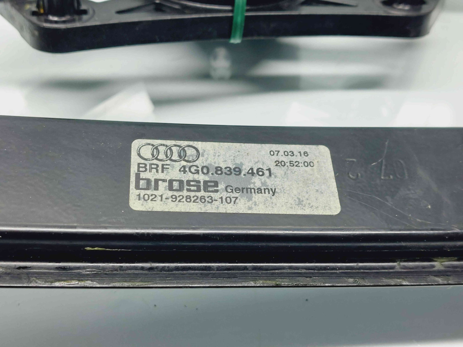 Macara electrica geam stanga spate Audi A6 (4GC, C7) Facelift S-line [Fabr 2012-2017] 4G0839461 - imagine 4