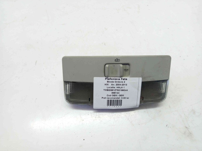 Plafoniera fata Skoda Octavia 2 1.9 BKC OEM 2004-2013