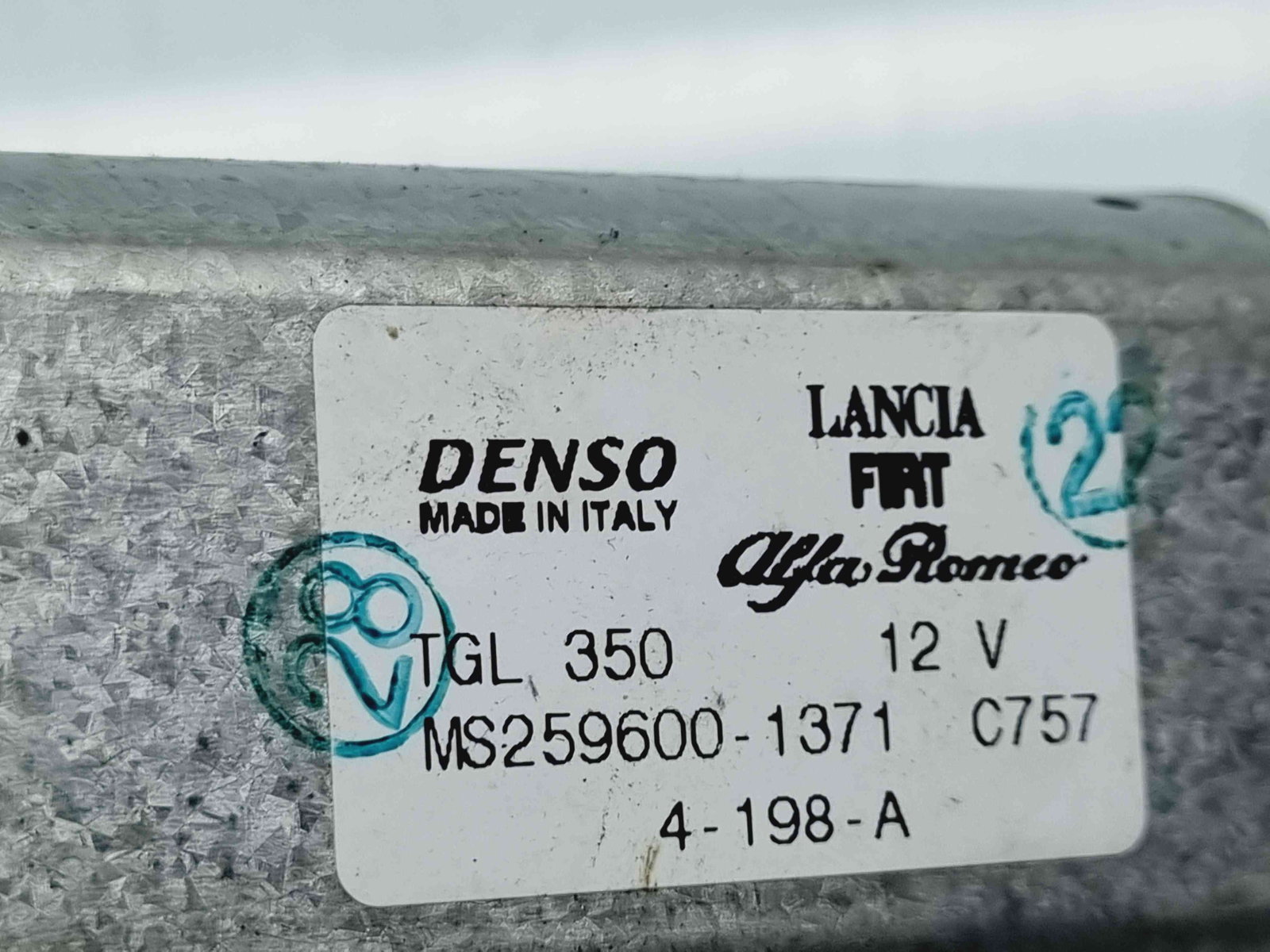 Motoras stergator haion Fiat 500s [Fabr 2010-2016] MS259600 - imagine 3