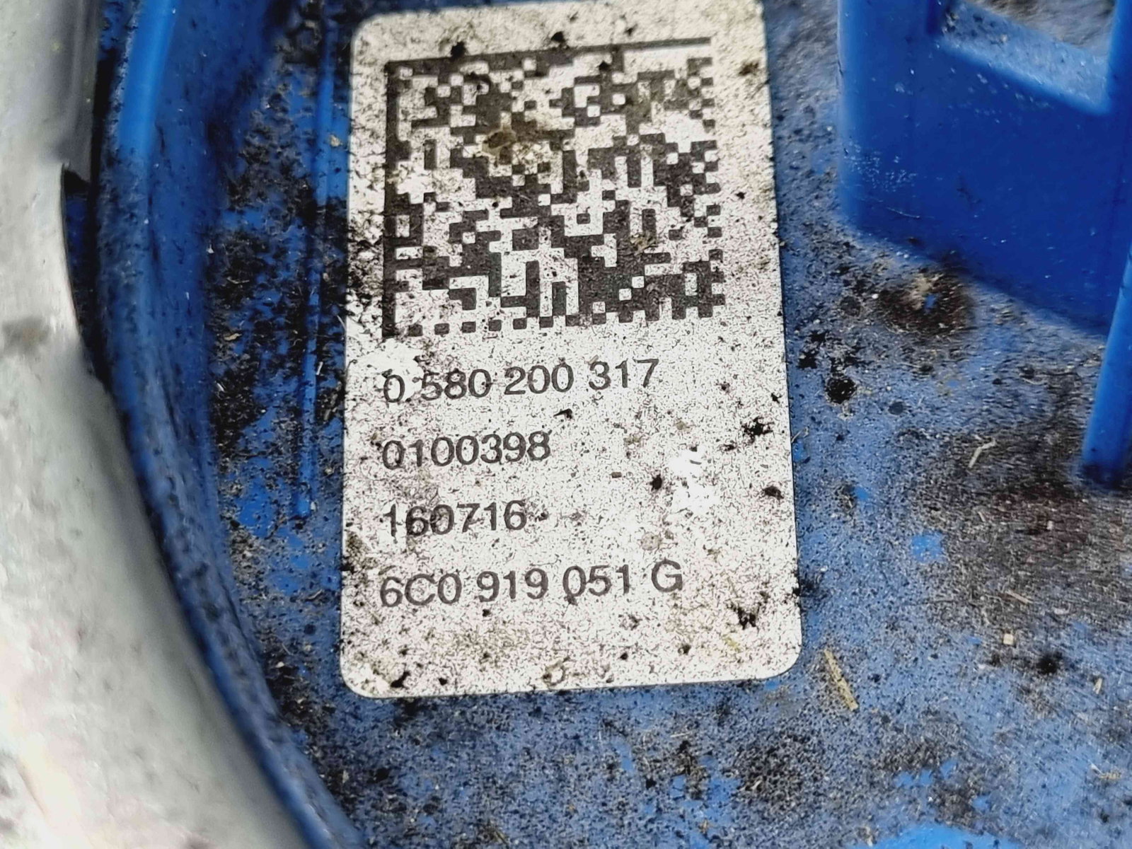 Pompa combustibil Skoda Fabia 3 Combi (NJ5) [Fabr 2014-2022] 6C0919051G 1.2 Benz CJZD81KW / 110CP 1.2 Benz CJZD 81KW / 110CP - imagine 3