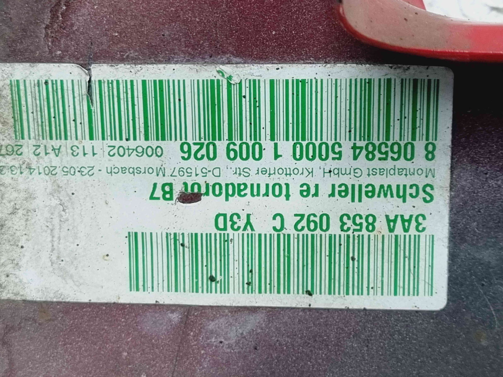 Prag lateral dreapta Volkswagen Passat B7 (362) [Fabr 2010-2014] LY3D - imagine 6