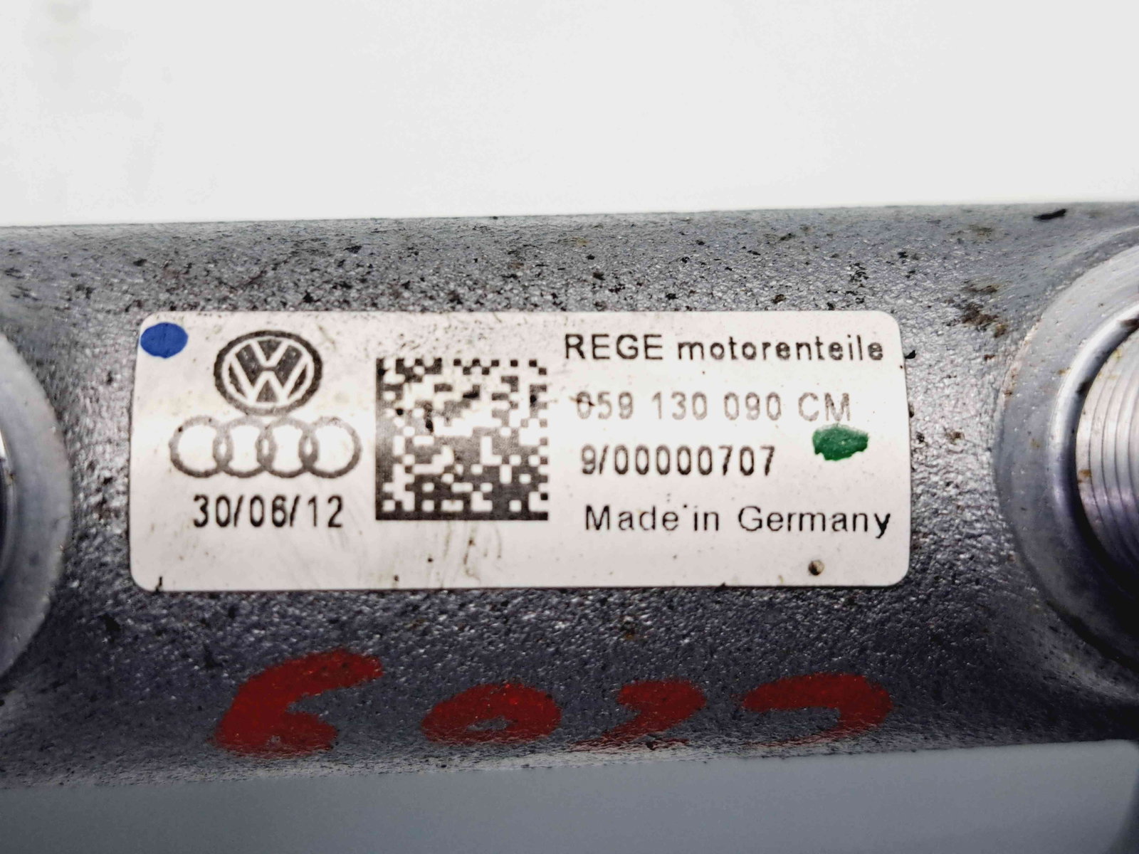 Rampa injectoare Audi A8 D4 (4H2, 4H8, 4HC, 4HL) [Fabr 2009-2018] 059130090CM 3.0 TDI CDTA184KW / 252CP 3.0 TDI CDTA 184KW / 252CP - imagine 7