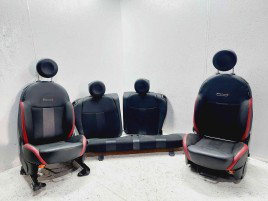 Set scaune cu bancheta piele Fiat 500s [Fabr 2010-2016] OEM