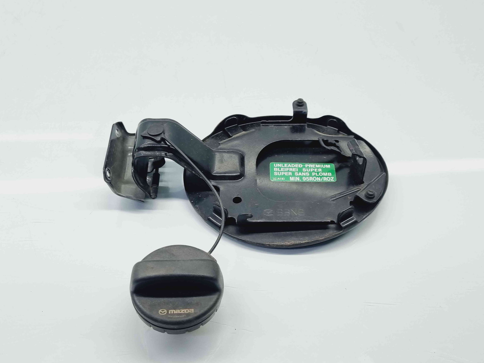 Capac rezervor MAZDA 3 Sedan (BL) [Fabr 2008-2013] Negru - imagine 2