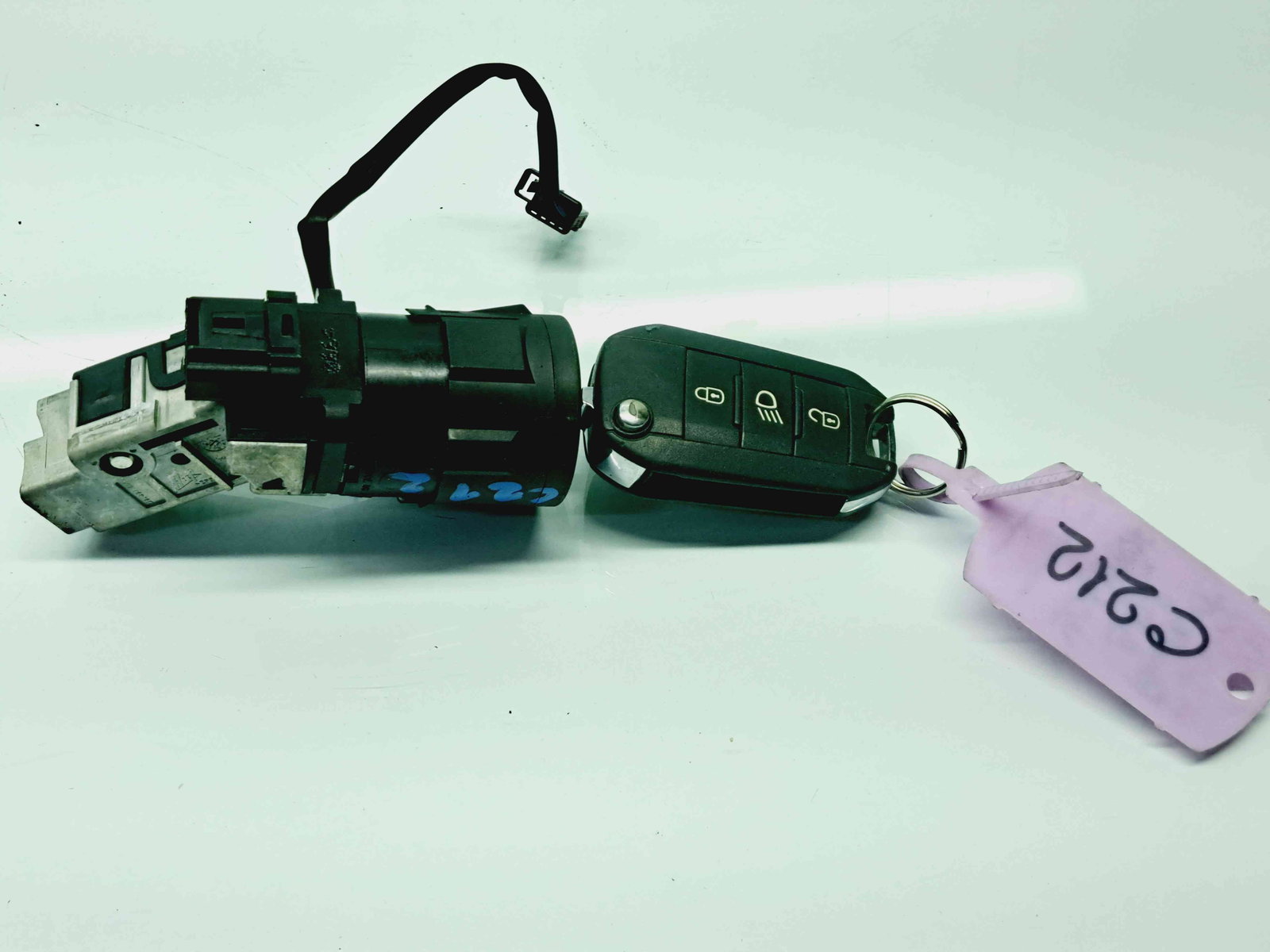 Contact cu cheie Peugeot 308 (II) [Fabr 2013-2020] 9663123380 1.6 Benz EP6CD92KW / 125CP 1.6 Benz EP6CD92KW / 125CP - imagine 1