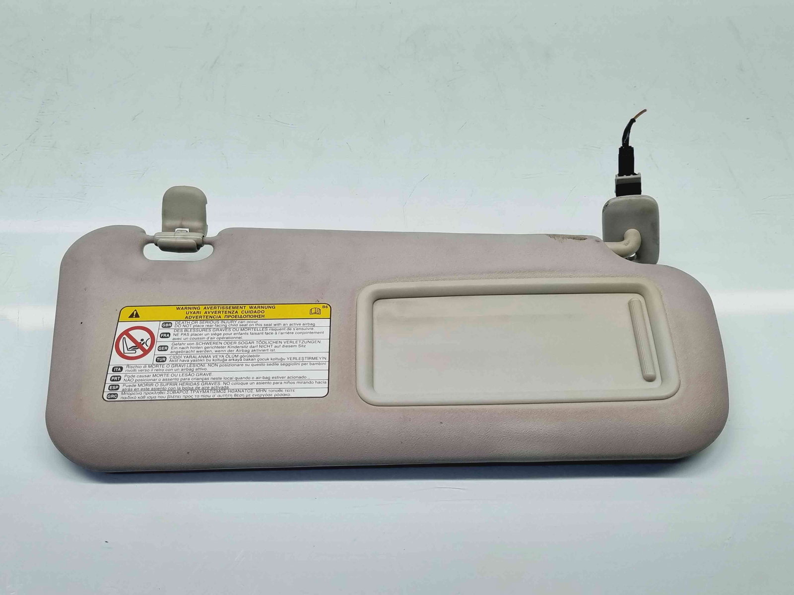 Parasolar dreapta MAZDA 3 Sedan (BL) [Fabr 2008-2013] OEM - imagine 1