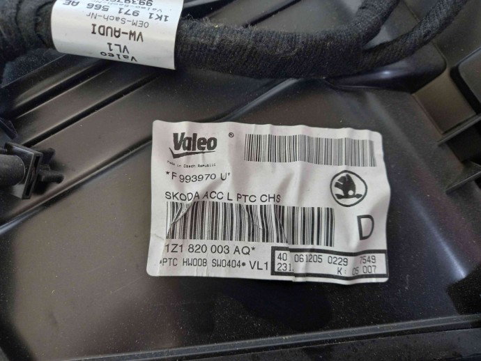 Coloana aeroterma bord Skoda Octavia 2 1.9 BKC 1Z1820003AQ 2004-2013