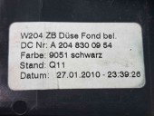  Grila aerisire consola centrala Mercedes Clasa C (W204) [Fabr 2007-2014] A2048300954