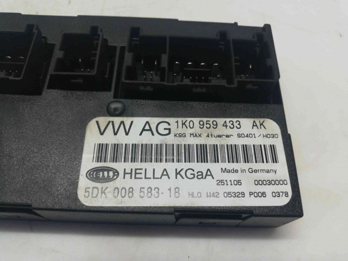 Modul confort Skoda Octavia 2 1.9 BKC 1K0959433AK 2004-2013