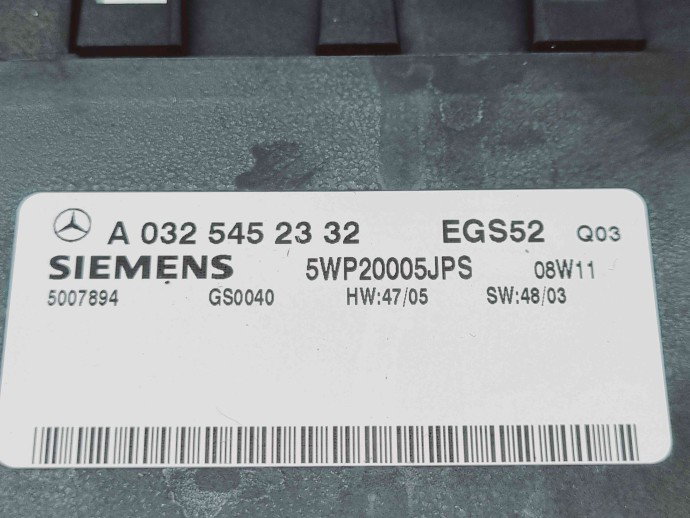 Calculator cutie viteze Mercedes Clasa CLK (C209) [Fabr 2002-2009] A0325452332 2.2 CDI 646966  2.2 CDI 646966 80KW / 109CP