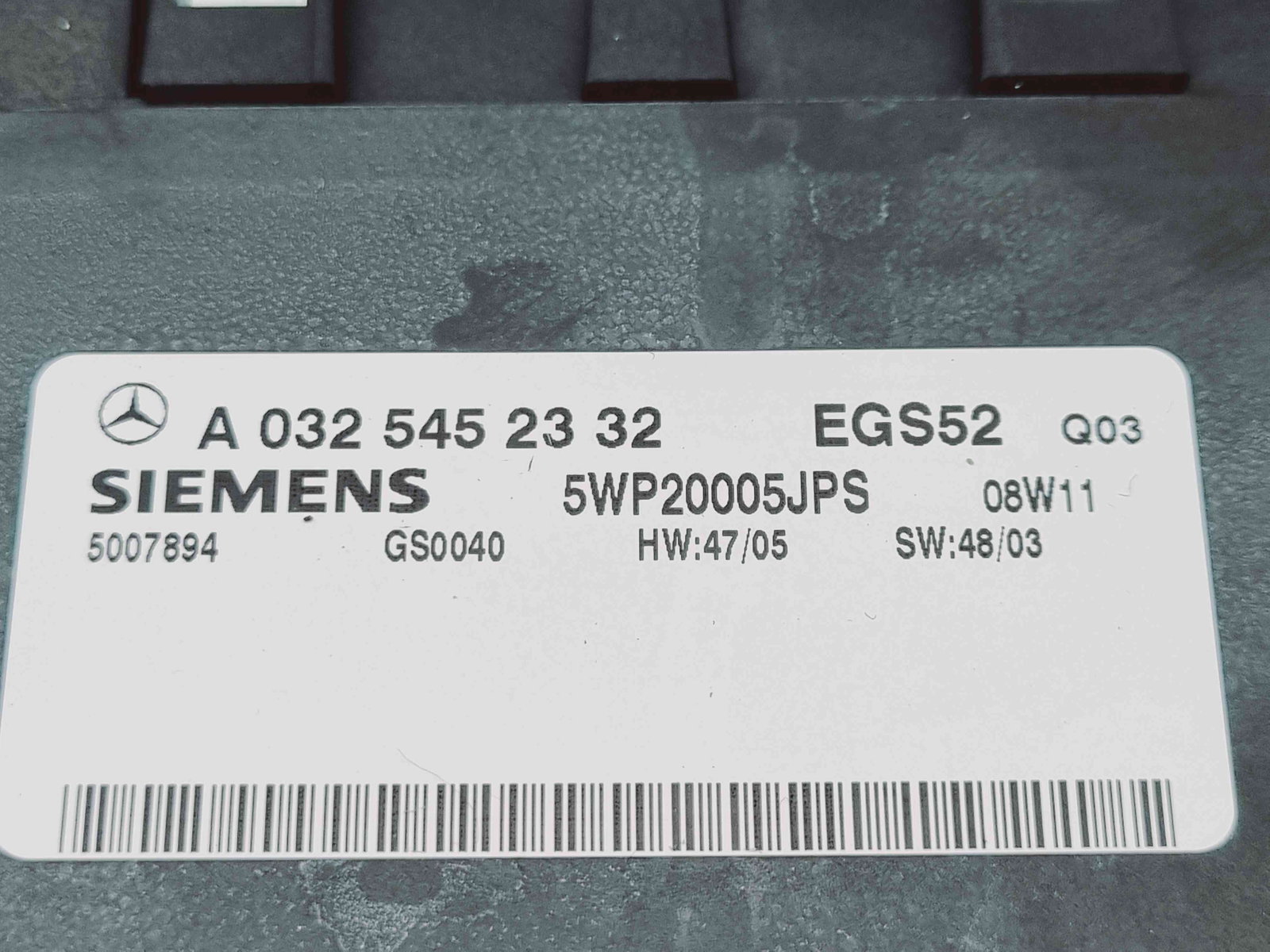 Calculator cutie viteze Mercedes Clasa CLK (C209) [Fabr 2002-2009] A0325452332 2.2 CDI 646966 2.2 CDI 646966 80KW / 109CP - imagine 2