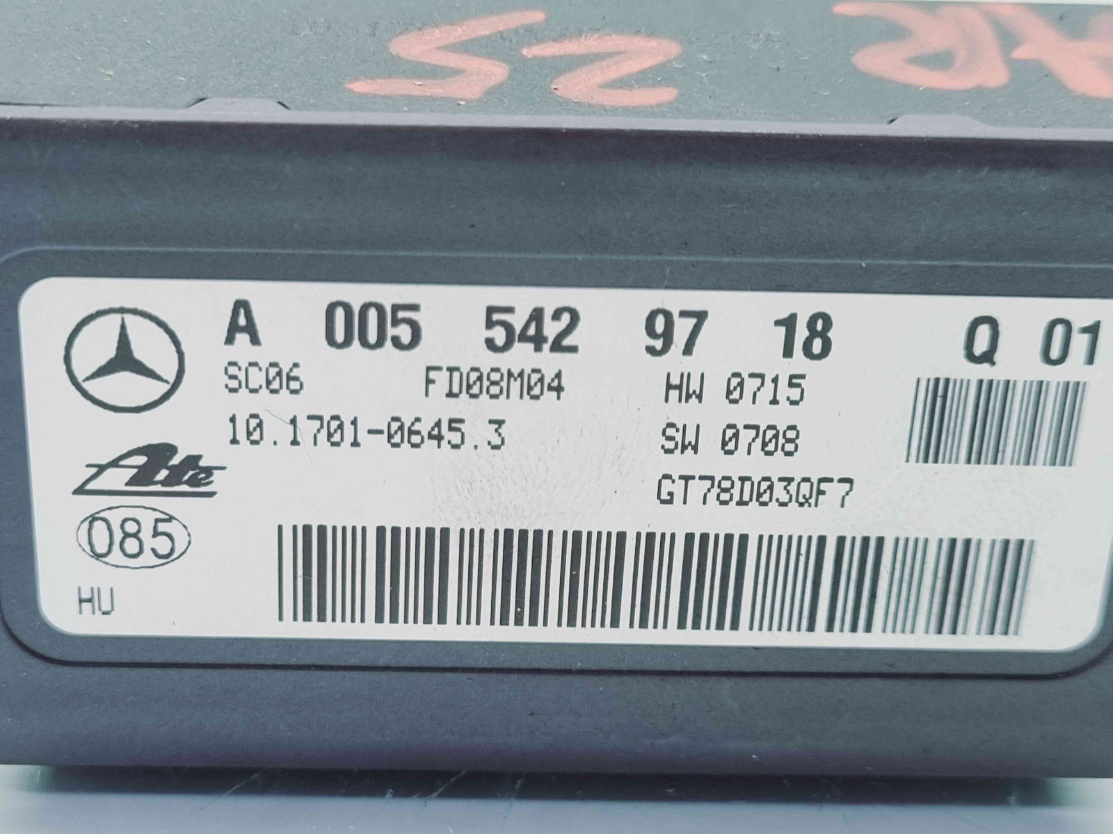 SENZOR ESP Mercedes Clasa CLK (C209) [Fabr 2002-2009] A0055429718 - imagine 2