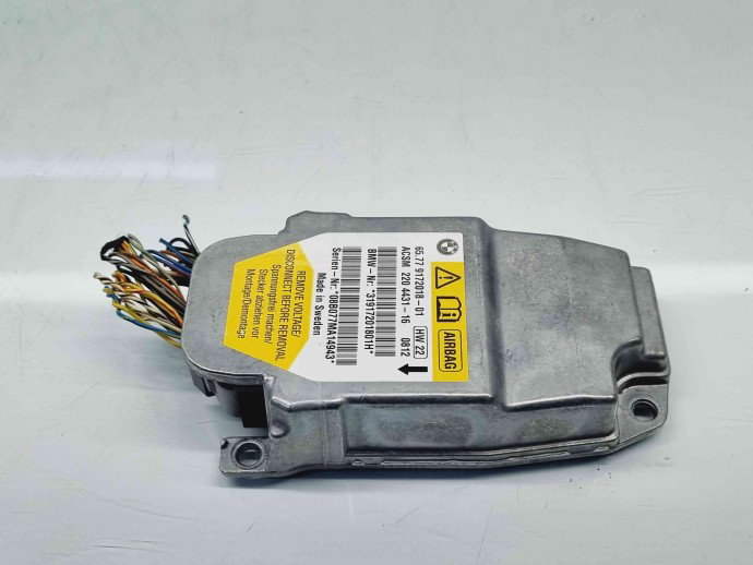 Calculator airbag Bmw 5 (E60) [Fabr 2004-2010] 9172018 3.0 NX51 145KW / 197CP 3.0 NX51 145KW / 197CP