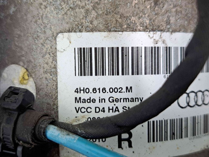 Perna aer dreapta spate Audi A8 (4H) [Fabr 2010-2017] 4H0616002M 4.2 TDI CDSB 258KW / 350CP 4.2 TDI CDSB 258KW / 350CP