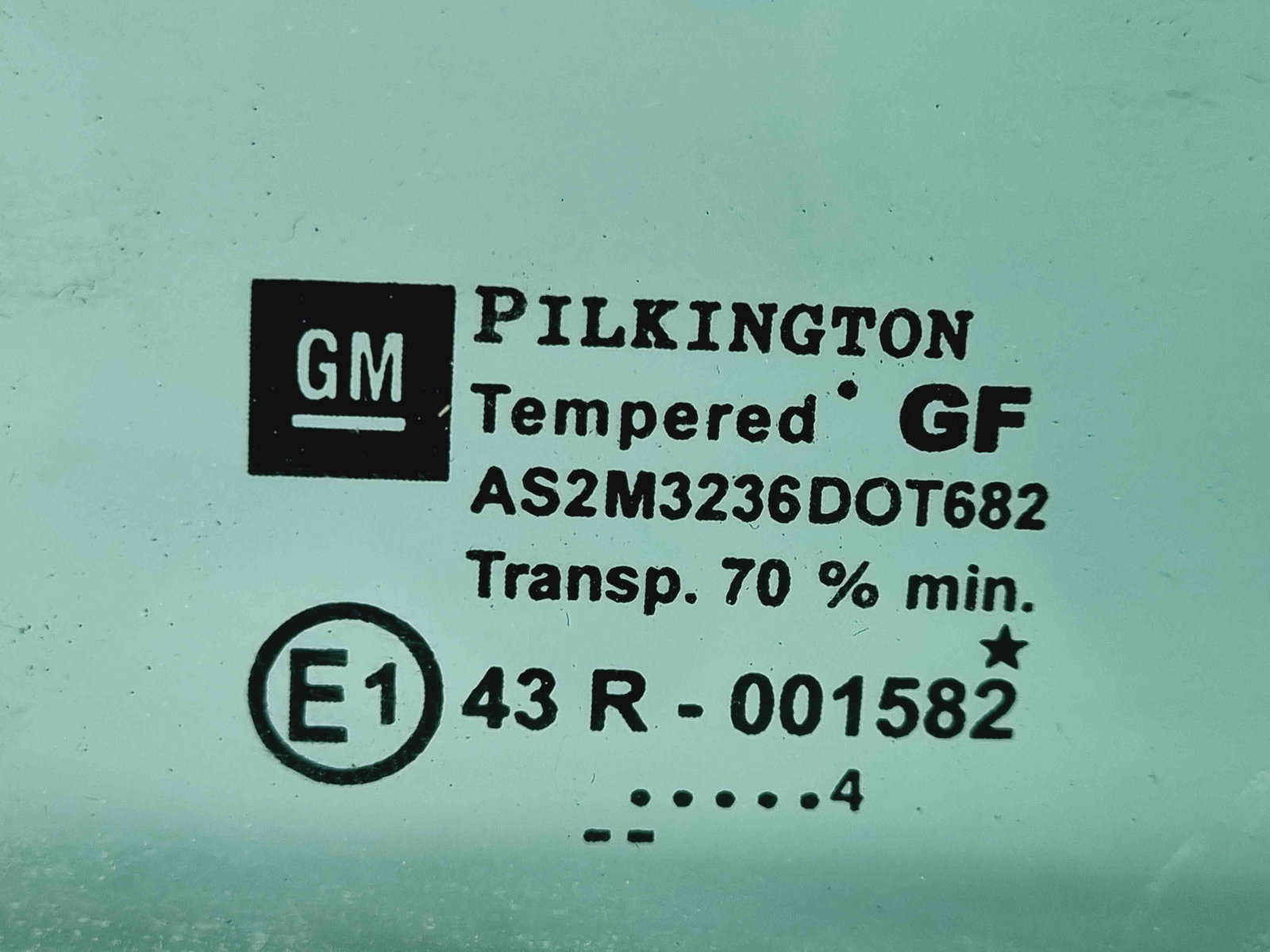 Geam fix usa stanga spate Opel Astra H [Fabr 2004-2009] OEM - imagine 2