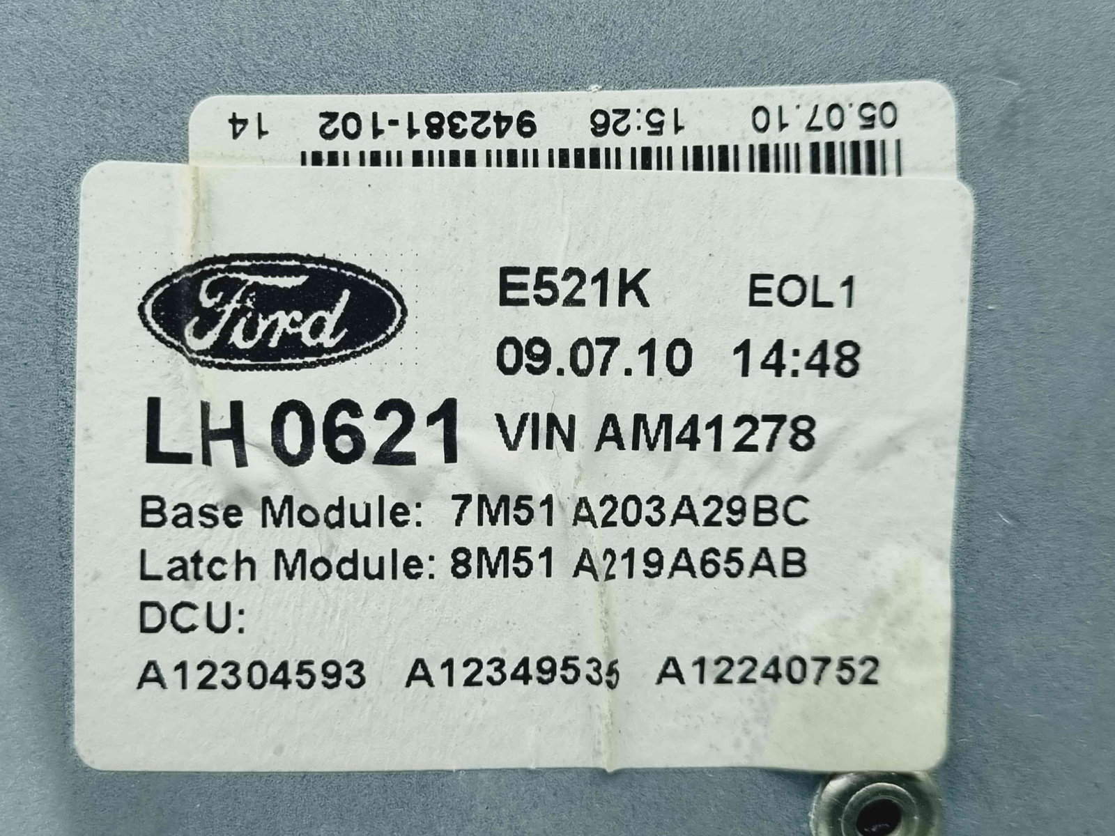 Macara electrica geam stanga fata Ford Focus 1 [Fabr 1998-2005] 7M51-A203A29-BC - imagine 2