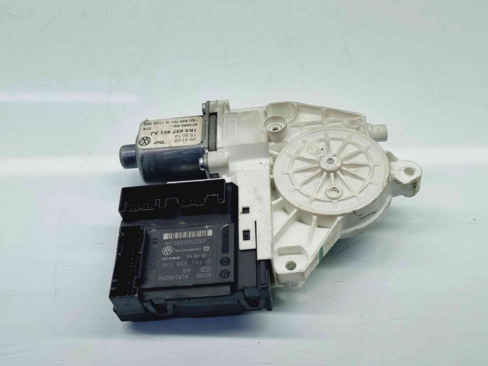 Motoras geam stanga fata Volkswagen Jetta 3  (1K2) [Fabr 2005-2010] 1K5837401AJ | 1K0959793M