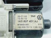 Motoras geam stanga fata Volkswagen Jetta 3  (1K2) [Fabr 2005-2010] 1K5837401AJ | 1K0959793M