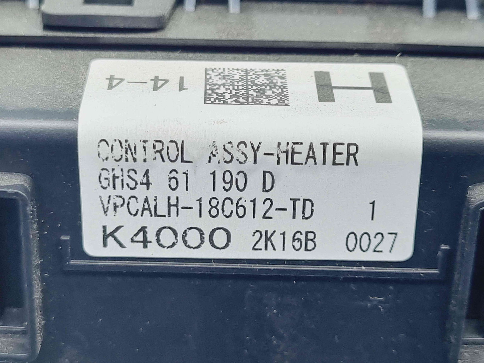 Panou comanda clima MAZDA 6 (GJ1) [Fabr 2014-2021] GHS461190D - imagine 7