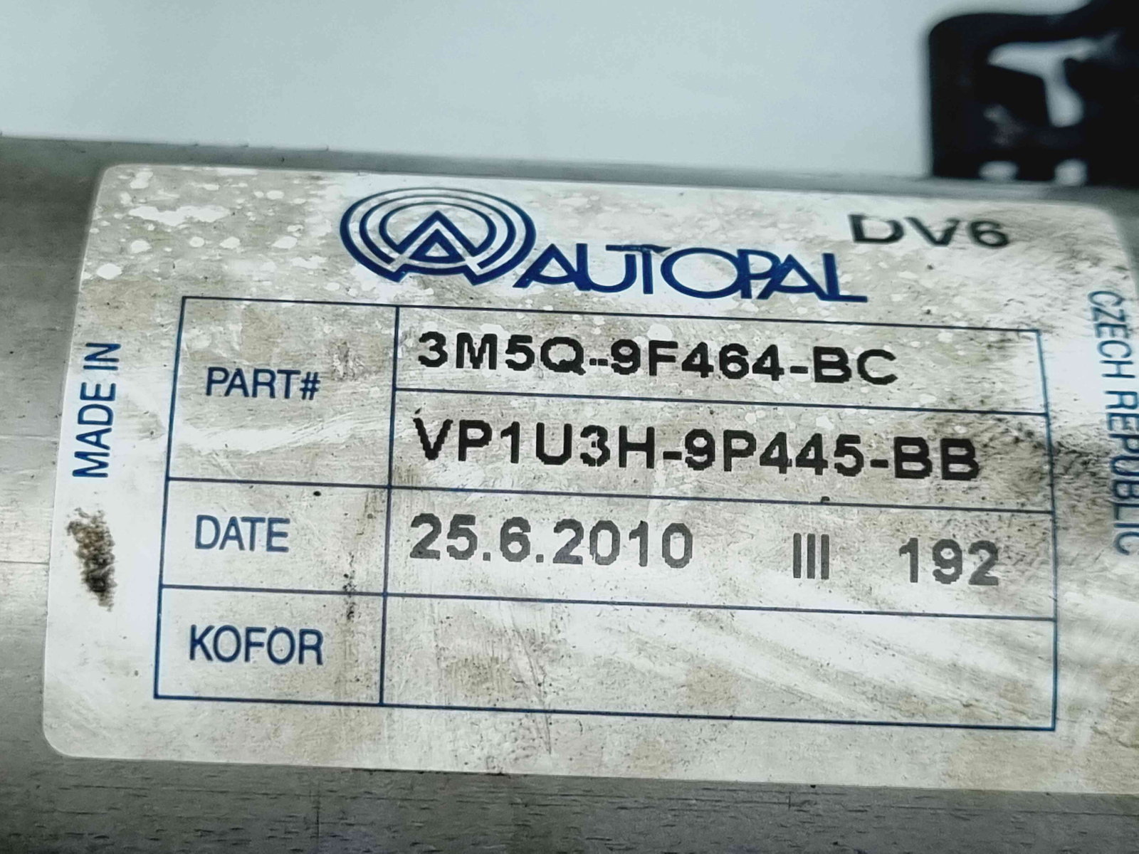 Racitor gaze Ford Focus 1 [Fabr 1998-2005] 3M5Q-9F464-BC 1.6 TDCI FYDB74KW / 100CP 1.6 TDCI FYDB 74KW / 100CP - imagine 2