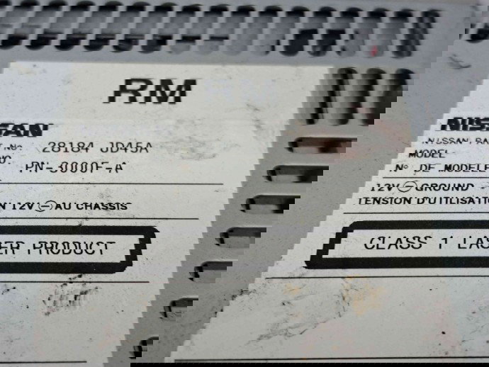  Radio CD Nissan Qashqai [Fabr 2007-2014] 28184JD45A