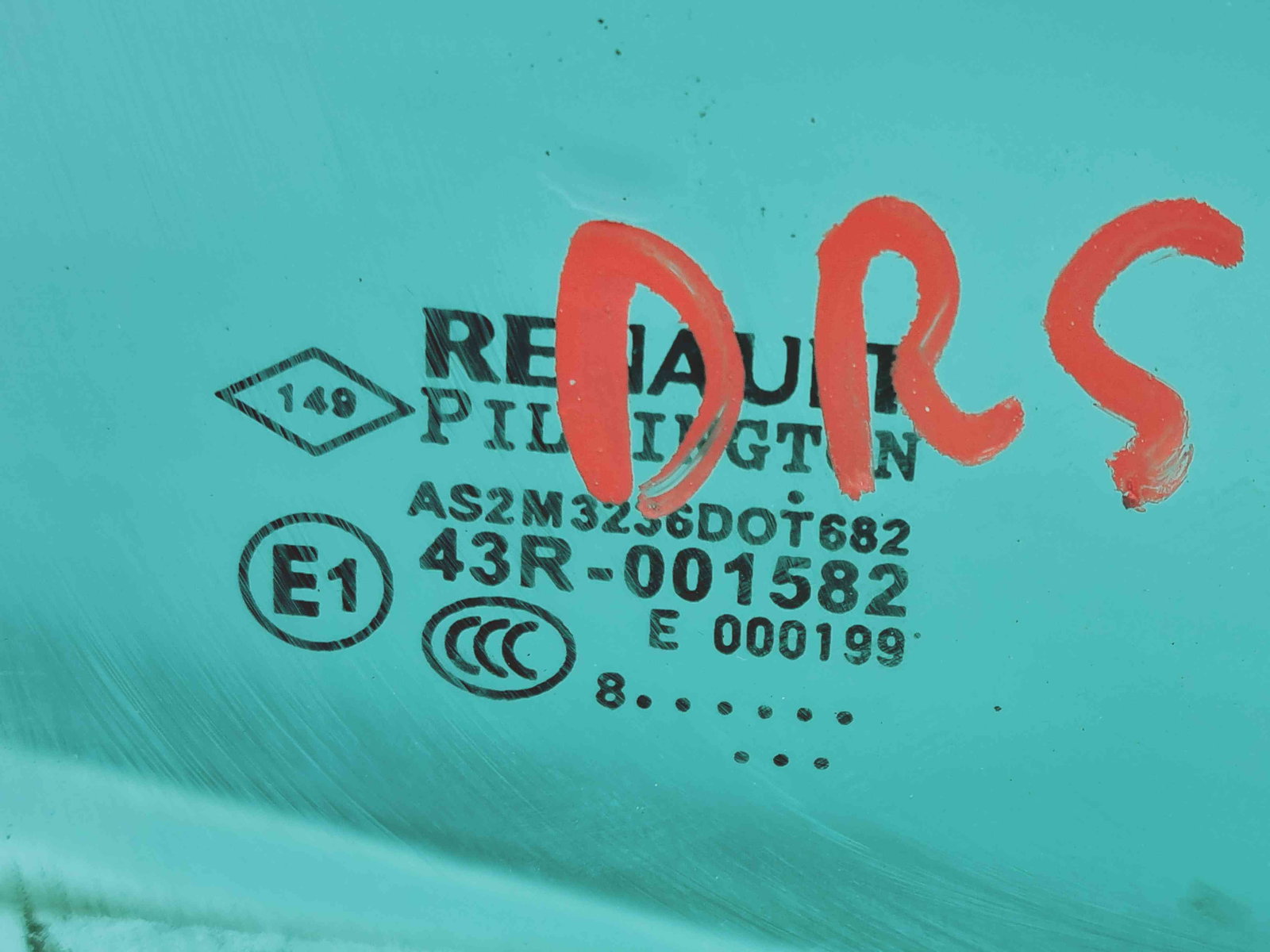 Geam usa dreapta spate Renault Laguna 3 Combi [Fabr 2007-2015] OEM - imagine 2