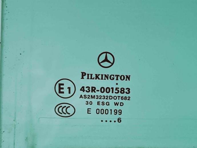 Geam usa stanga spate Mercedes Clasa B (W245) [Fabr 2005-2011] OEM