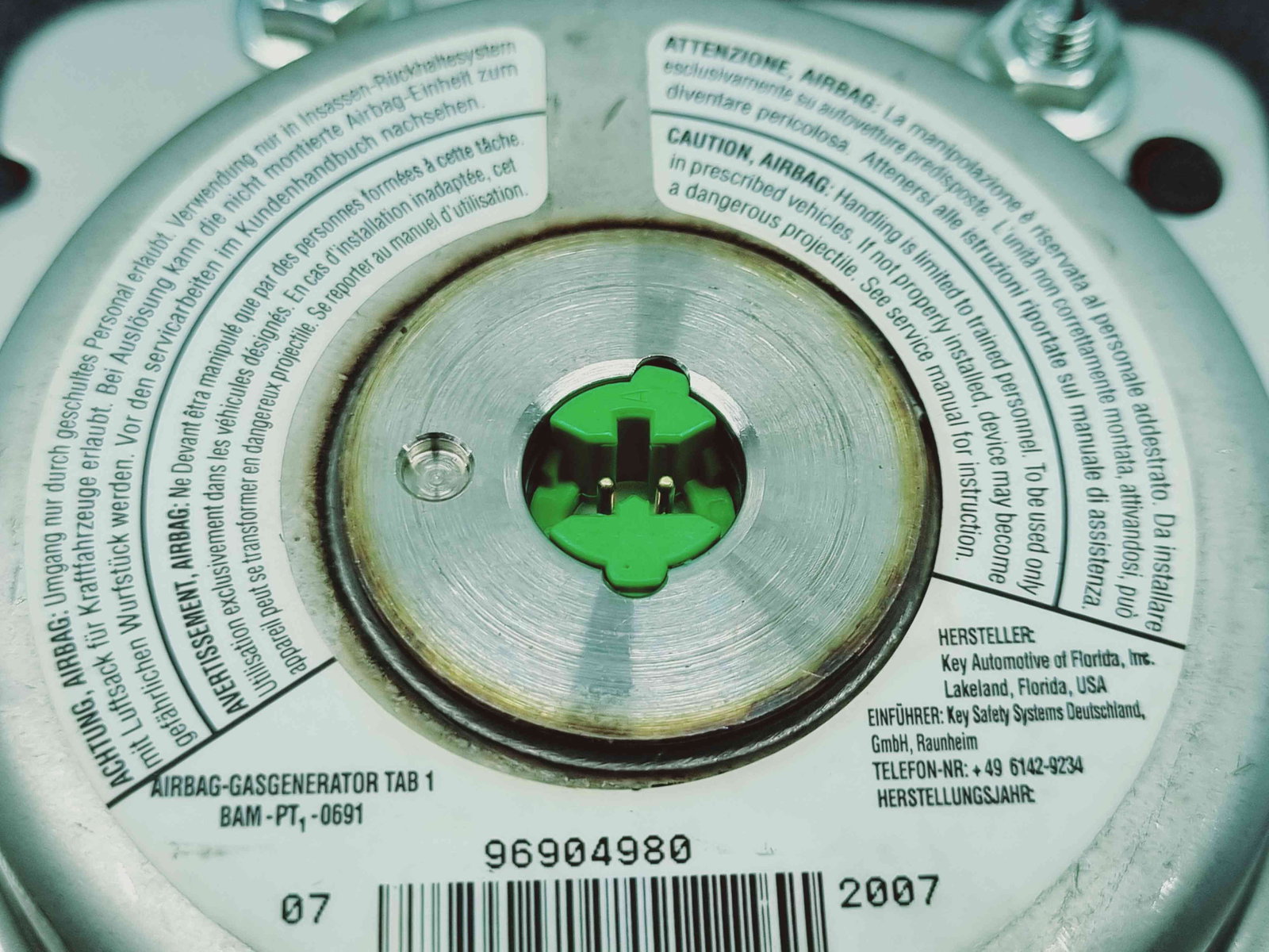 Airbag volan Alfa Romeo 147 (937) [Fabr 2001-2010] 735289920 - imagine 5