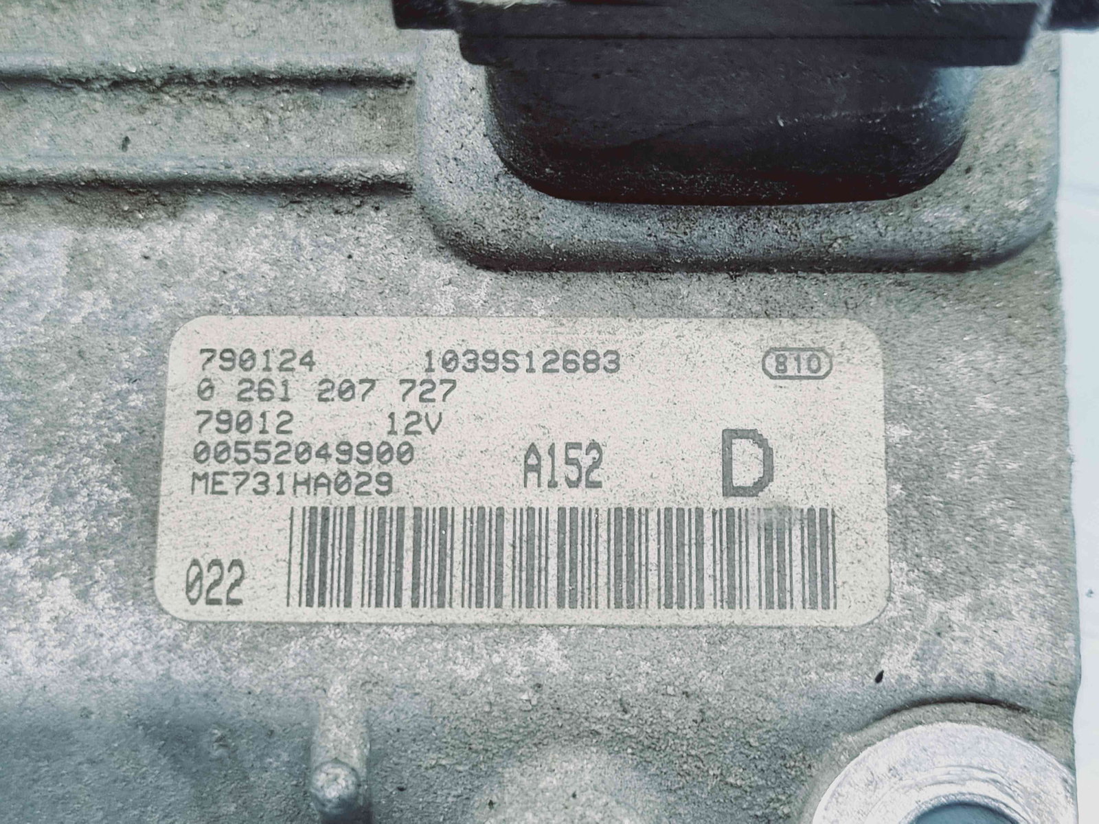 Calculator motor ECU Alfa Romeo 147 (937) [Fabr 2001-2010] 0261207727 1.6 Benz 572845 77KW / 105CP 1.6 Benz 572845 77KW / 105CP - imagine 3