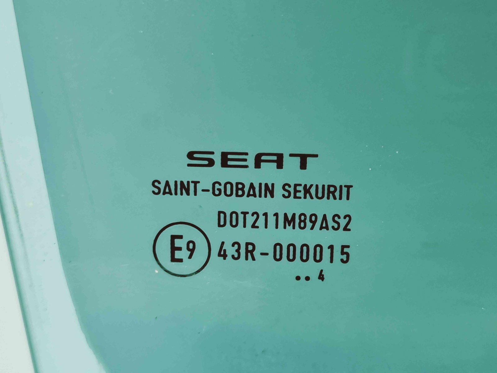 Geam usa dreapta spate Seat Altea (5P1) [Fabr 2004-2010] OEM - imagine 2