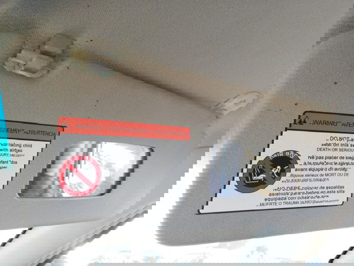 Parasolar dreapta Chevrolet Aveo 1.4 benzina OEM 2003-2011