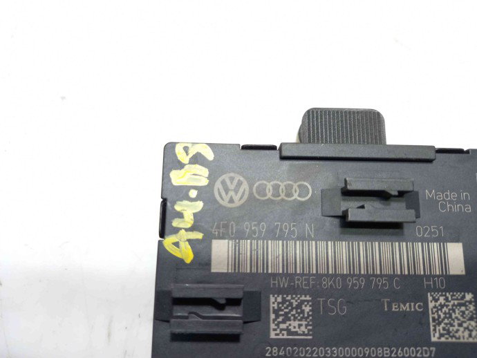 Modul usa stanga spate AUDI A4 B8 2.0 IDT 4F0959795N 2008-2015