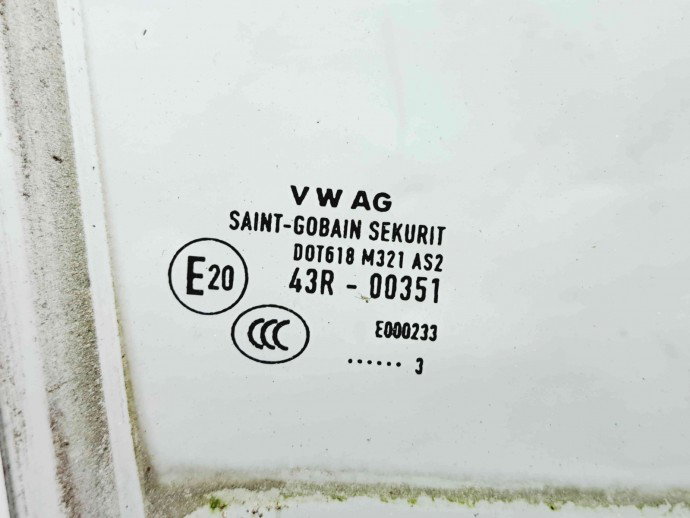 Geam usa dreapta spate Skoda Rapid (NH3) [Fabr 2012-2019] OEM