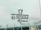 Geam usa dreapta spate Peugeot 308 [Fabr 2007-2013] OEM