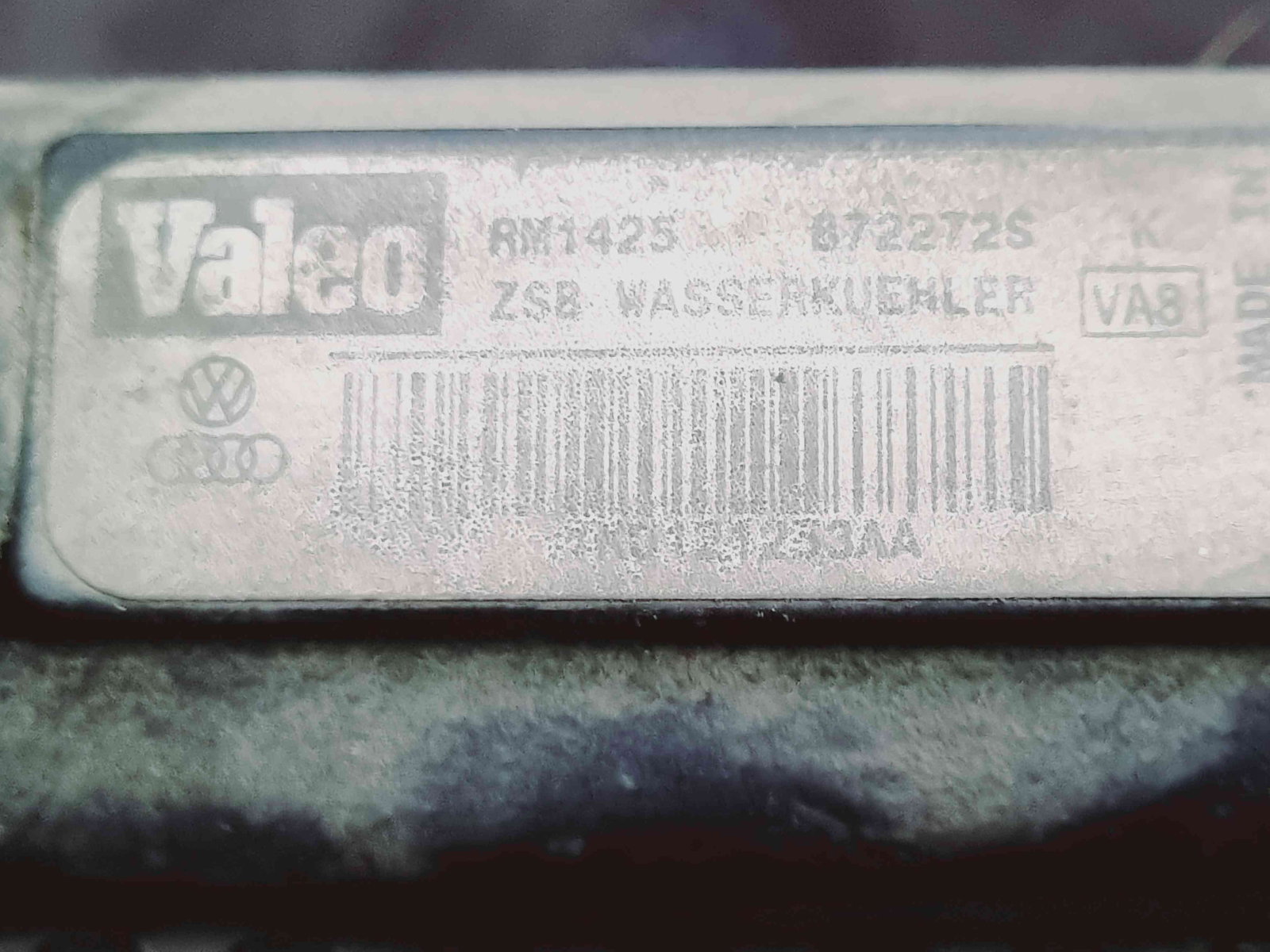 Radiator apa Seat Altea (5P1) [Fabr 2004-2010] 1K0121233AA 1.9 TDI BJB77KW / 105CP 1.9 TDI BJB 77KW / 105CP - imagine 5