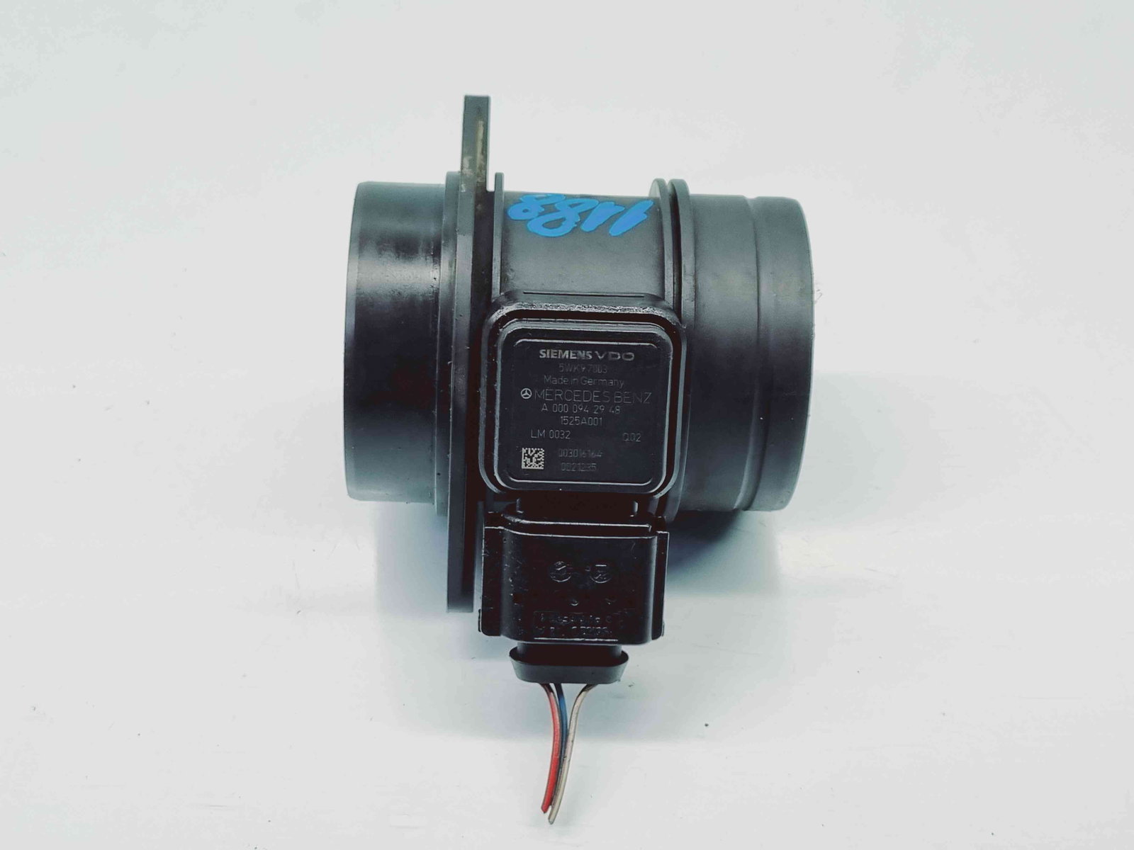 Debitmetru aer Mercedes Clasa A (W168) [Fabr 1997-2004] A0000942948 1.6 Benz 16696075KW / 102CP - imagine 3