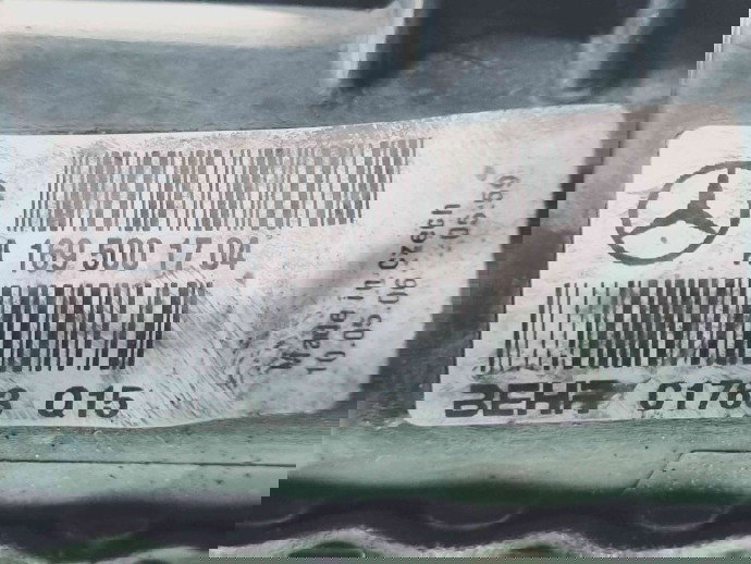 Radiator apa Mercedes Clasa A (W168) [Fabr 1997-2004] A1695001704 1.6 Benz 16696075KW / 102CP