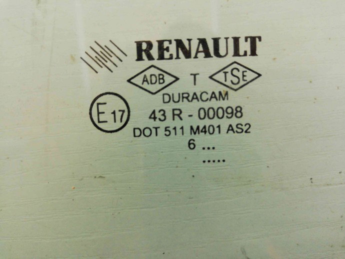 Geam usa stanga fata Renault Megane 2 1.6 K4M OEM 2003-2008