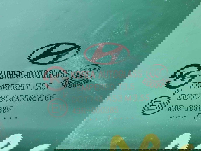 Geam fix usa dreapta spate Hyundai Santa Fe 2 (CM) [Fabr 2005-2012] OEM