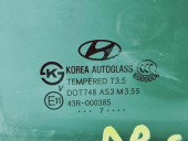 Geam fix usa dreapta spate Hyundai Santa Fe 2 (CM) [Fabr 2005-2012] OEM