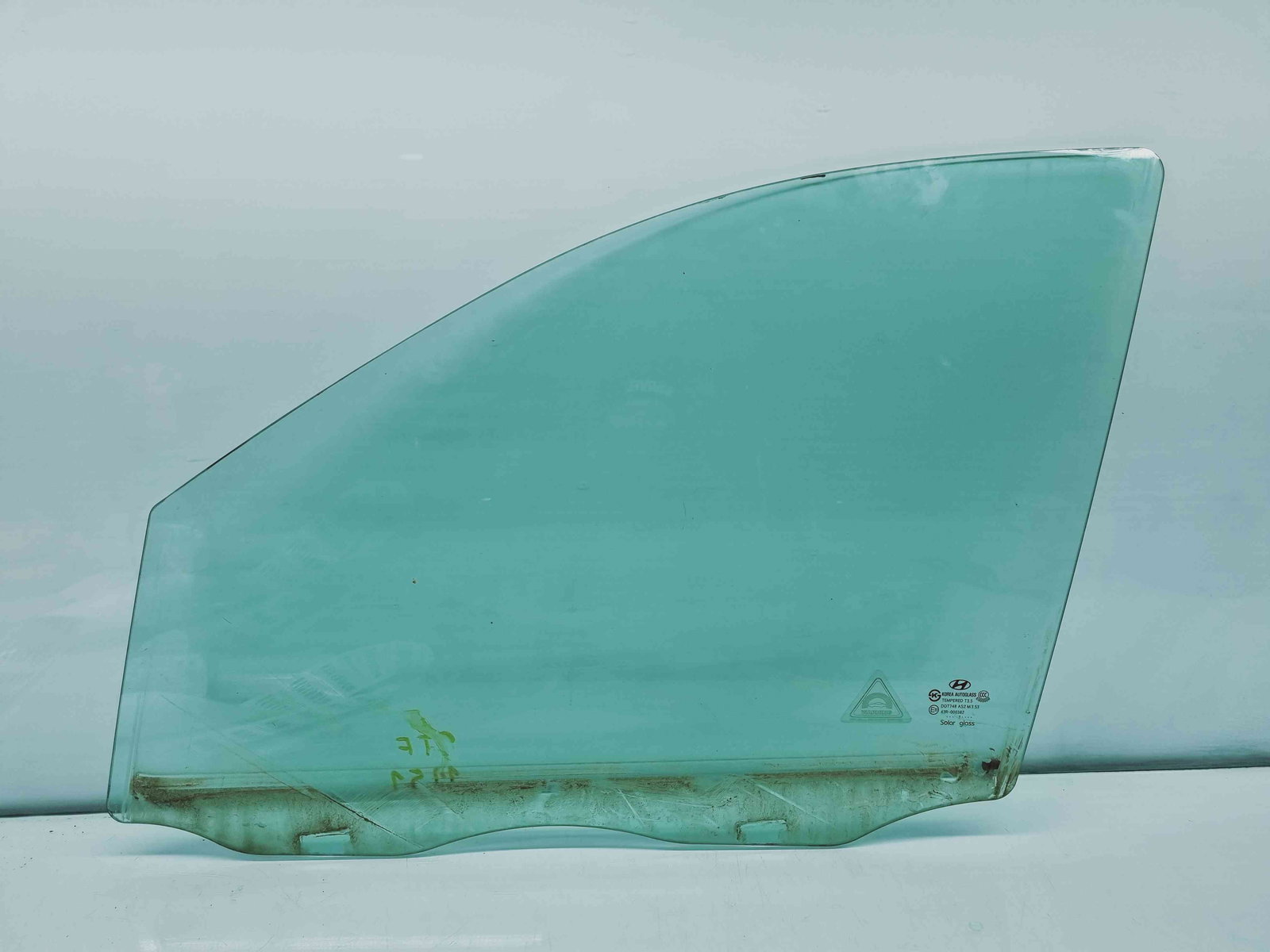 Geam usa stanga fata Hyundai Santa Fe 2 (CM) [Fabr 2005-2012] OEM - imagine 1