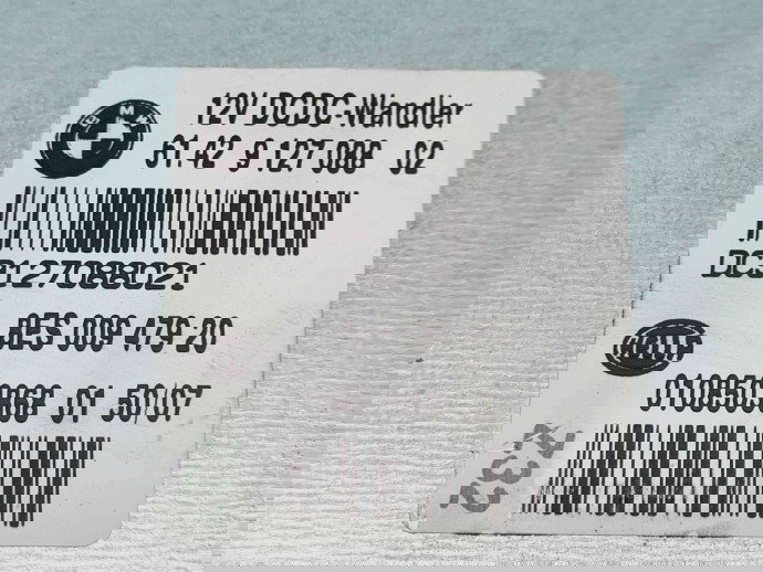   Modul stabilizator tensiune Bmw 3 Touring (E91) [Fabr 2005-2011] 9127088