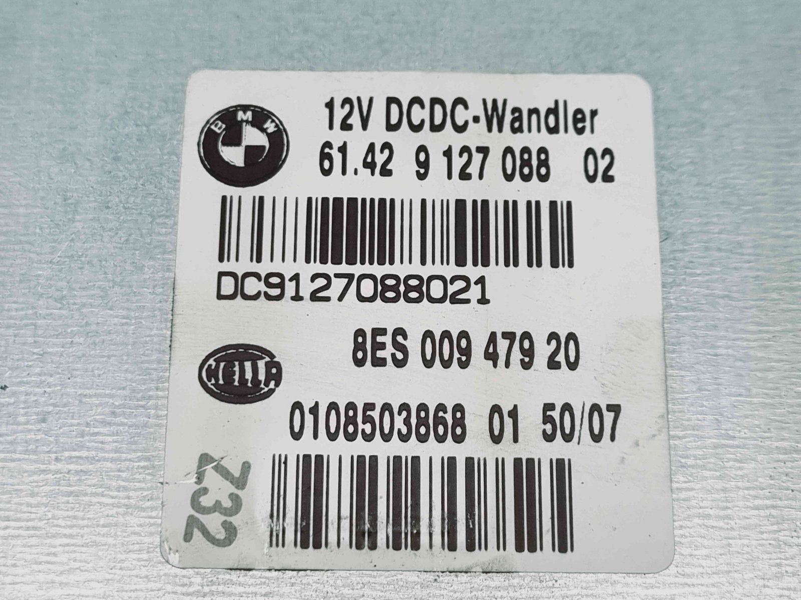 Modul stabilizator tensiune Bmw 3 Touring (E91) [Fabr 2005-2011] 9127088 - imagine 2