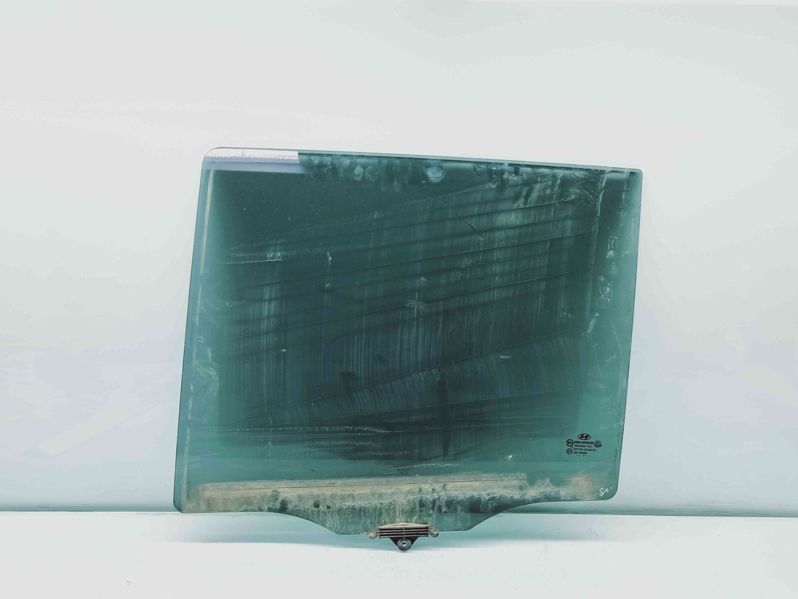 Geam usa stanga spate Hyundai Santa Fe 2 (CM) [Fabr 2005-2012] OEM - imagine 1