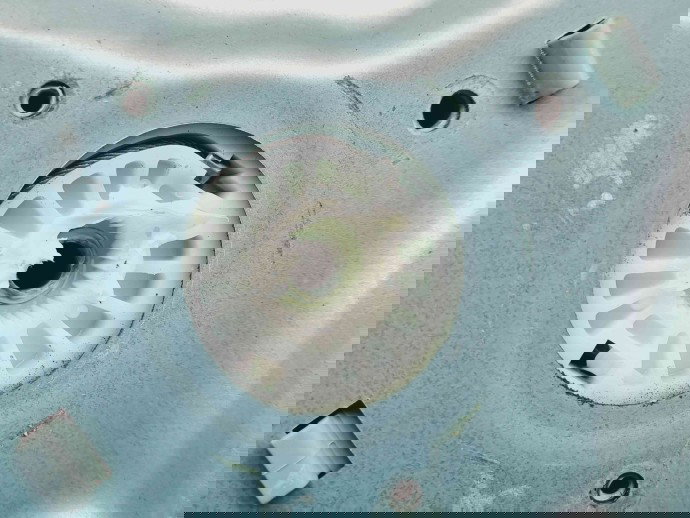 Macara electrica geam stanga spate Hyundai Santa Fe 2 (CM) [Fabr 2005-2012] 83470-2B020