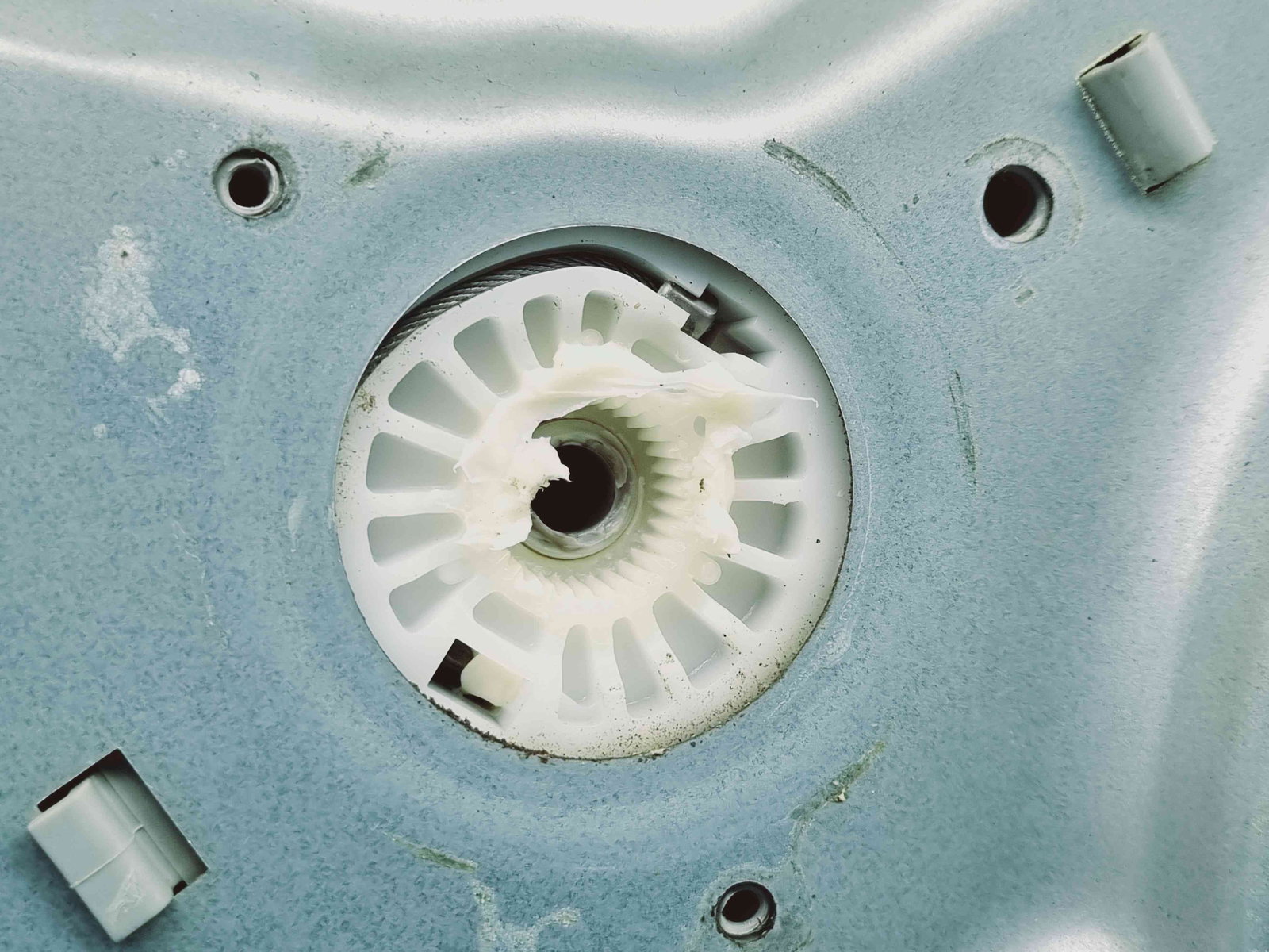 Macara electrica geam stanga spate Hyundai Santa Fe 2 (CM) [Fabr 2005-2012] 83470-2B020 - imagine 2