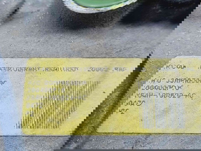 Compresor clima Ford Transit Connect (P65) [Fabr 2002-2013] YS4H-19D629-AC 1.6 TDCI FYDB74KW / 100CP