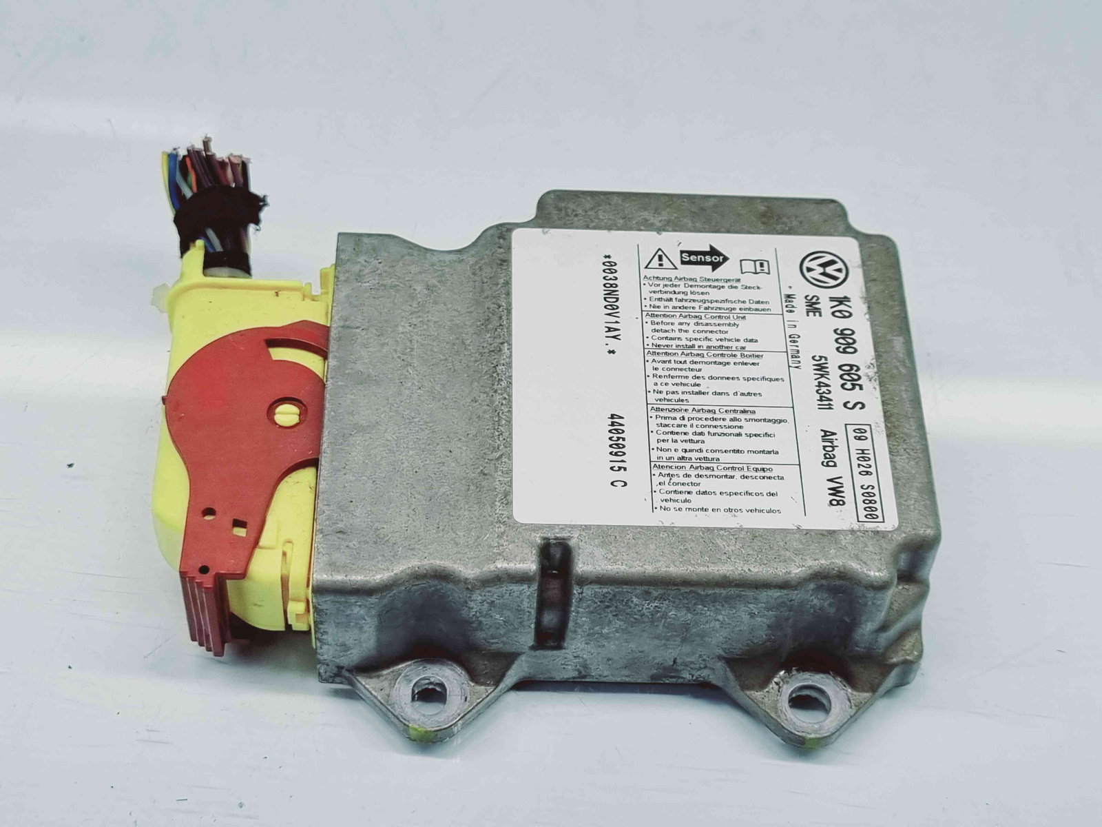 Calculator airbag Skoda Octavia 2 (1Z3) [Fabr 2004-2013] 1K0909605S 1.6 Benz BSE 75KW / 102CP 1.6 Benz BSE 75KW / 102CP - imagine 3