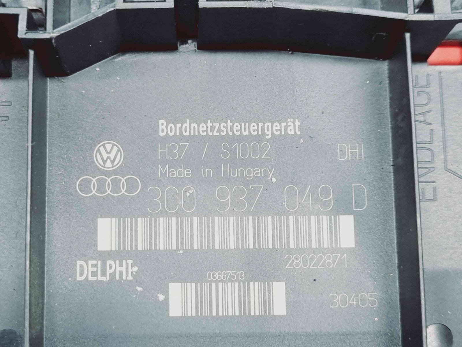 Modul confort Skoda Octavia 2 (1Z3) [Fabr 2004-2013] 3C0937049D - imagine 2